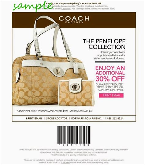 coach factory coupon code november 2014
